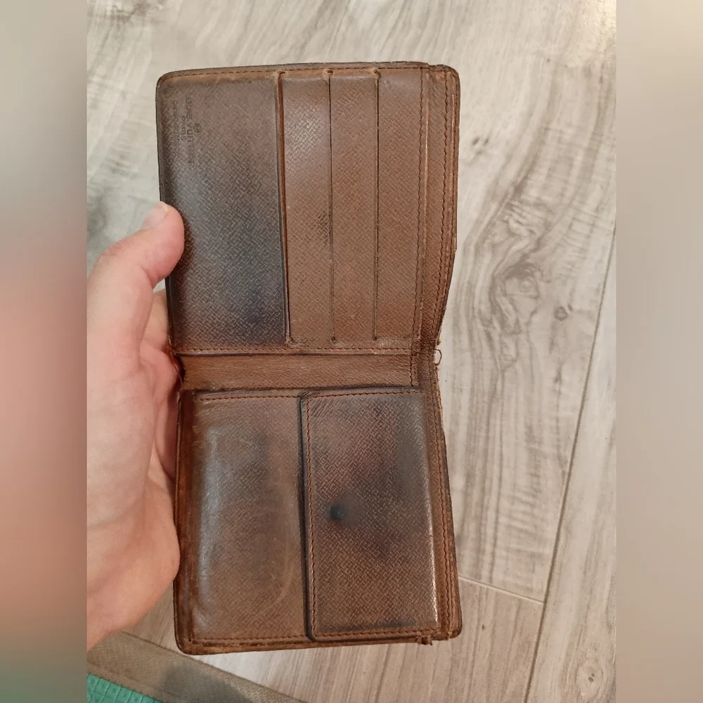 LOUIS VUITTON LV Monogram Canvas Leather Marco Bifold Wallet France
